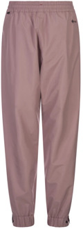 Moncler Roze outdoor broek met waterdichte ritsen Moncler , Pink , Dames - S,Xs