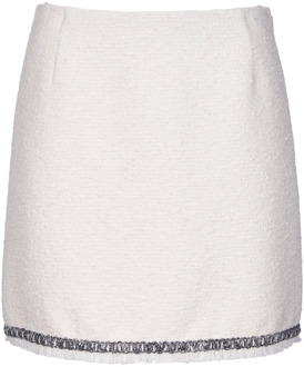 Moncler Short Skirts Moncler , White , Dames - S,Xs,2Xs
