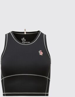Moncler Sportieve Mouwloze Top Zwart