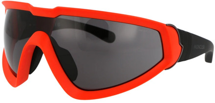 Moncler Stijlvolle zonnebril Ml0249 Moncler , Orange , Unisex - ONE Size