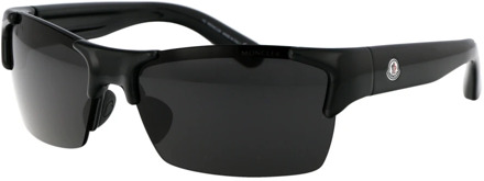 Moncler Stijlvolle zonnebril Ml0282 Moncler , Black , Heren - 69 MM