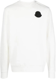 Moncler Sweatshirts & Hoodies Moncler , White , Heren - L
