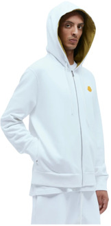 Moncler Sweatshirts & Hoodies Moncler , White , Heren - Xl,L,M,S