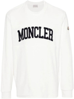 Moncler Sweatshirts Moncler , White , Heren - Xl,M,S