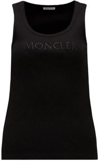 Moncler T-Shirts Moncler , Black , Dames - L,M,S