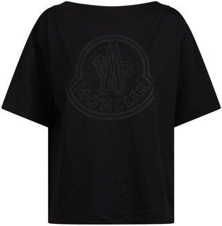 Moncler T-Shirts Moncler , Black , Dames - L,M,S