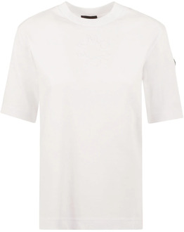 Moncler T-Shirts Moncler , White , Dames - M,S