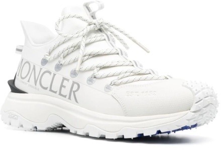 Moncler Witte Sneakers Moncler , White , Heren - 40 Eu,43 Eu,42 Eu,41 Eu,44 EU