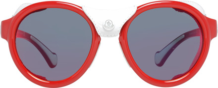 Moncler Zonnebril ML0046 5267C Rood - One Size