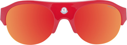 Moncler Zonnebril ML0050 68C 60 - maat Rood