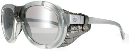 Moncler zonnebril ml0090 20c grijze rookspiegel - maat Grijs