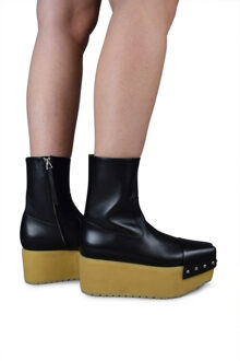 Moncler Zulima Enkellaarzen Zwart