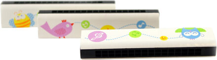 Mondharmonica wit/deco Simply for Kids 31x3x2 cm (22569)