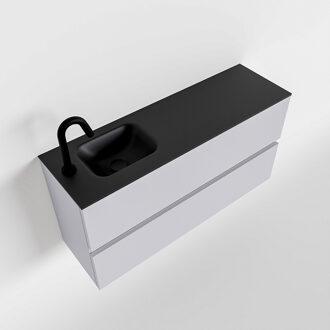 Mondiaz ADA 100cm toiletmeubel cale. LEX wastafel urban links 1 kraangat