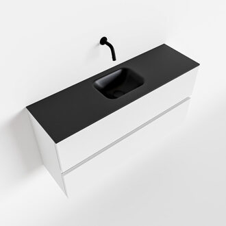 Mondiaz ADA 100cm toiletmeubel talc. LEX wastafel urban midden zonder kraangat