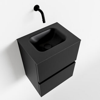 Mondiaz ADA 40cm toiletmeubel urban. LEX wastafel urban midden zonder kraangat