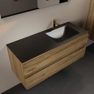 Mondiaz AIVY 120cm badmeubel Chai, wastafel Urban solid surface rechts 1 kraangat (AI-351641URBAN-SI - AI-M120CHRE)