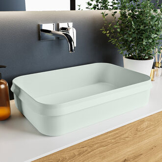 Mondiaz ARVO Waskom solid surface 55cm kleur Greey / Greey