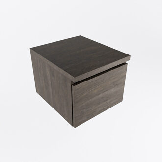 Mondiaz BUKLA module met lade 40cm Dark brown. Te combineren met de hele MONDIAZ BUKLA serie.