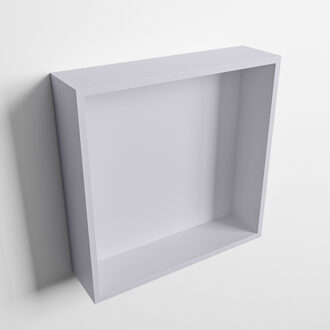 Mondiaz EASY Nis 29,5x29,5cm in solid surface kleur Cale | Cale. 1 vak geschikt voor in- of opbouw