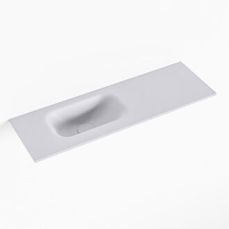Mondiaz EDEN Cale solid surface inleg wastafel voor toiletmeubel 70cm. Positie wasbak links
