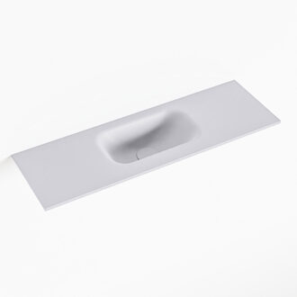 Mondiaz EDEN Cale solid surface inleg wastafel voor toiletmeubel 70cm. Positie wasbak midden