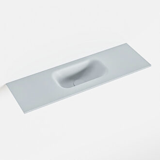 Mondiaz EDEN Clay solid surface inleg wastafel voor toiletmeubel 70cm. Positie wasbak midden
