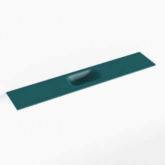 Mondiaz EDEN Smag solid surface inleg wastafel voor toiletmeubel 120cm. Positie wasbak midden
