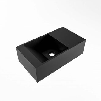 Mondiaz Fontein Mondiaz Tyne 40 cm Solid Surface Positie Links Zonder Kraangat Urban