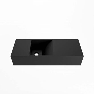 Mondiaz Fontein Mondiaz Tyne 60 cm Solid Surface Positie Links Zonder Kraangat Urban Mondiaz