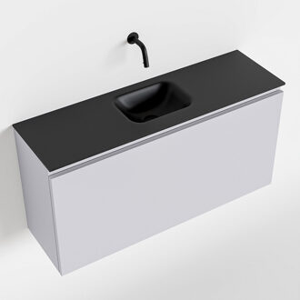 Mondiaz OLAN 100cm toiletmeubel cale. LEX wastafel urban midden geen kraangat