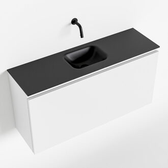 Mondiaz OLAN 100cm toiletmeubel talc. LEX wastafel urban midden geen kraangat