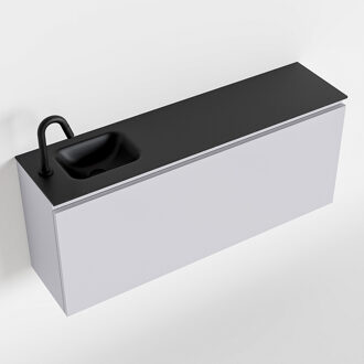 Mondiaz OLAN 120cm toiletmeubel cale. LEX wastafel urban links 1 kraangat