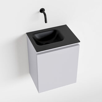 Mondiaz OLAN 40cm toiletmeubel cale. LEX wastafel urban links geen kraangat