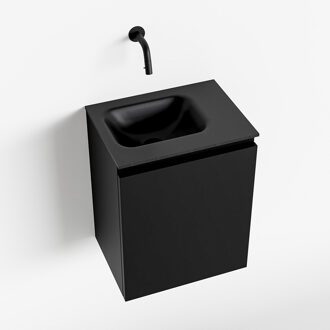Mondiaz OLAN 40cm toiletmeubel urban. LEX wastafel urban links geen kraangat