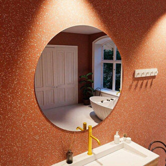 Mondiaz SPOT Badkamerspiegel - Rond - diameter 90cm SPOT90 Zilver