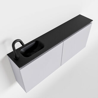 Mondiaz TURE 120cm toiletmeubel cale. EDEN wastafel urban links 1 kraangat