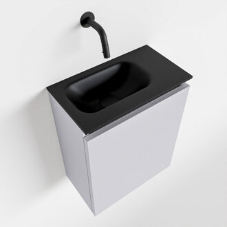 Mondiaz TURE 40cm toiletmeubel cale. EDEN wastafel urban links geen kraangat