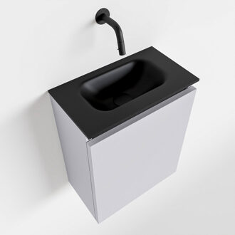 Mondiaz TURE 40cm toiletmeubel cale. EDEN wastafel urban midden geen kraangat