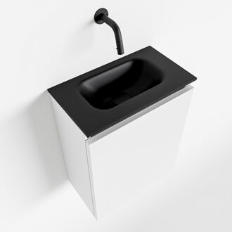 Mondiaz TURE 40cm toiletmeubel talc. EDEN wastafel urban midden geen kraangat