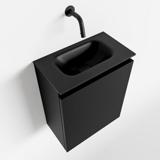 Mondiaz TURE 40cm toiletmeubel urban. EDEN wastafel urban midden geen kraangat