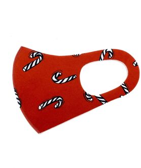 Mondkapje Fashion Ice Silk Cotton Christmas | Mond Neus Masker | Mondmasker Candy - Red