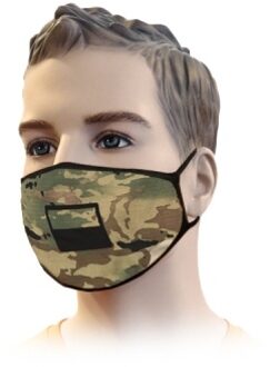 Mondkapje Streetwear Camouflage Design | Mond Neus Masker | Mondmasker