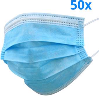 Mondkapjes - Mondmasker - Niet Medische - Wegwerp - 3 Laags - Ear-loop type - 50 stuks