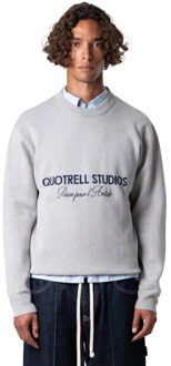 Mondrian sweater Grijs - L