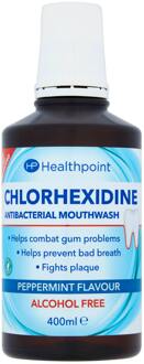 Mondwater Healthpoint Antibacterial Mouthwash Alcohol Free 400 ml