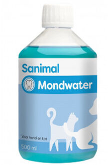 Mondwater voor hond en kat 250 ml