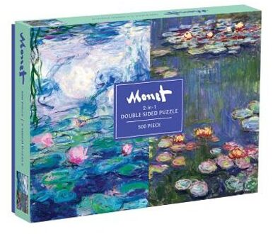 Monet 500 Piece Double Sided Puzzle