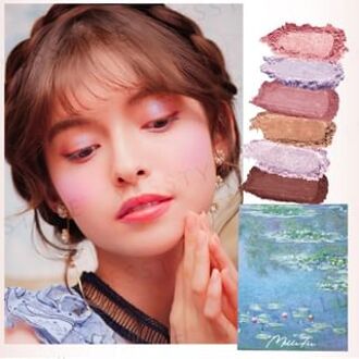 Monet's Painting Eyeshadow Palette 06 Water Lily 6g