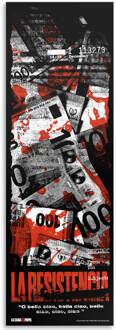 Money Heist Blood Money Giclee Art Print - 30 x 12 inch